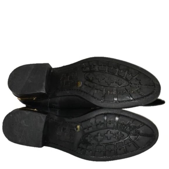 $250 Vince Camuto Womens Poppidal Tall Riding Boots Leather Studs 8 (MG24) - Picture 7 of 8